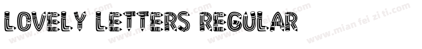 Lovely Letters Regular字体转换